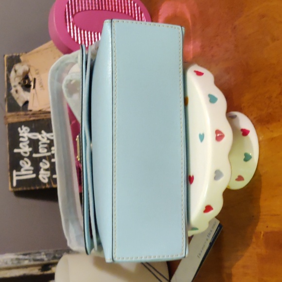 Dooney & Bourke Sky Blue Crossbody Bag - Picture 11 of 14